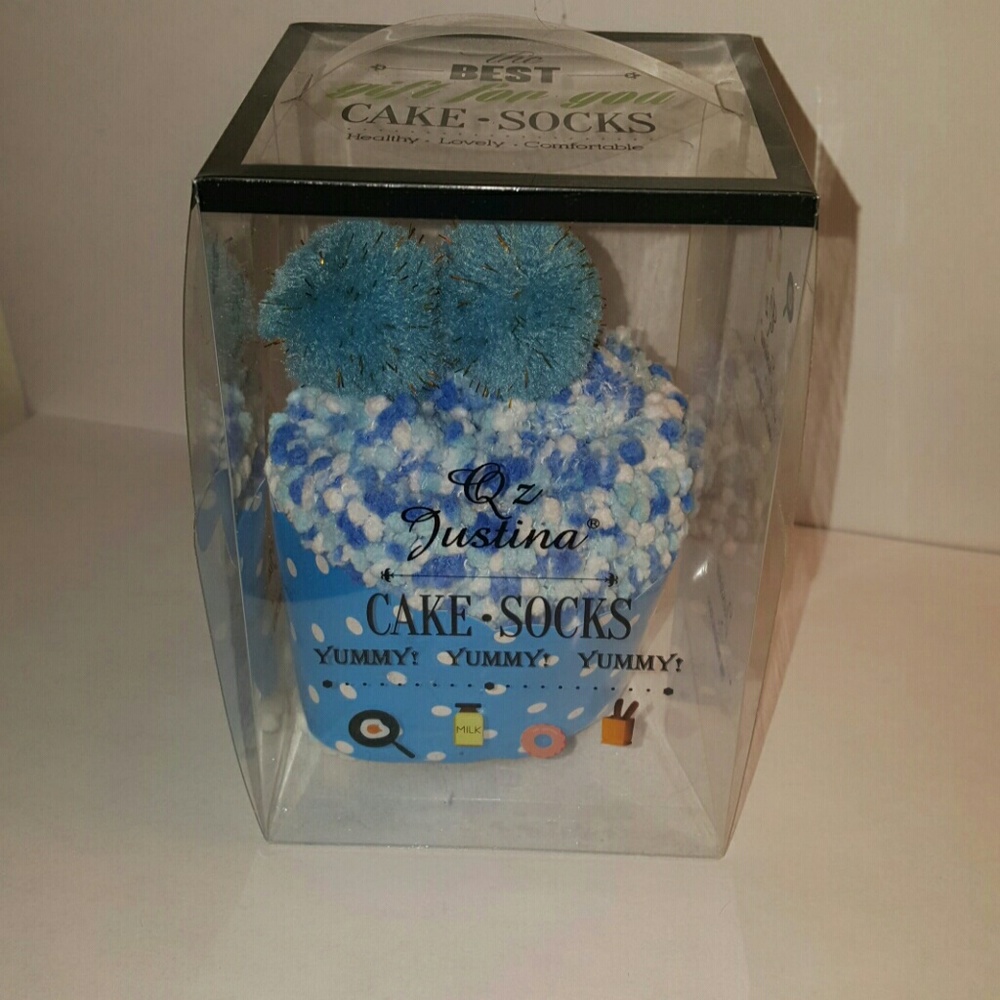 🎅Soft & Cute Cupcake Socks (Blue)